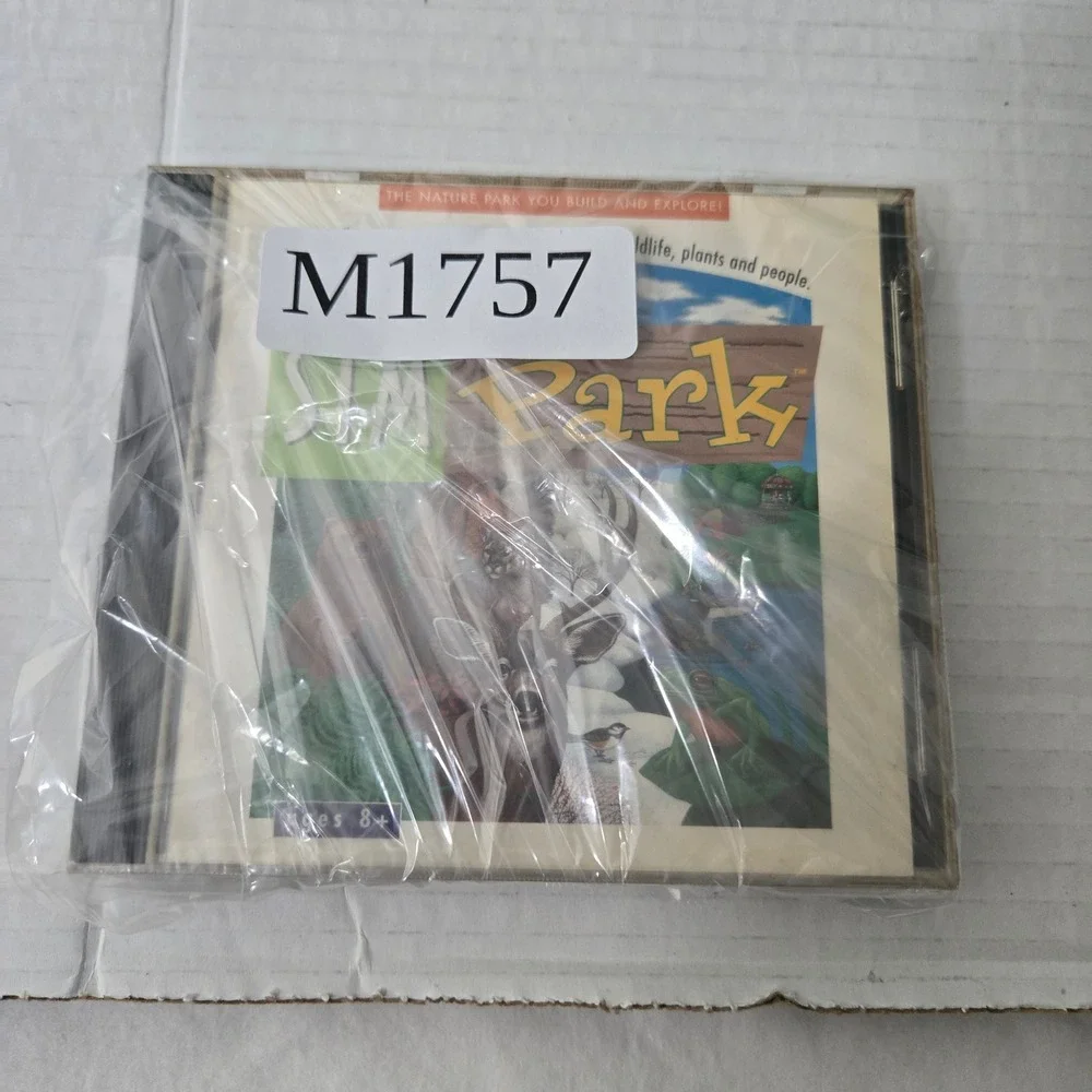 VTG SimPark‎ PC CD ROM Game 1998 Maxis Kids Windows 95 Retro Simulation Complete